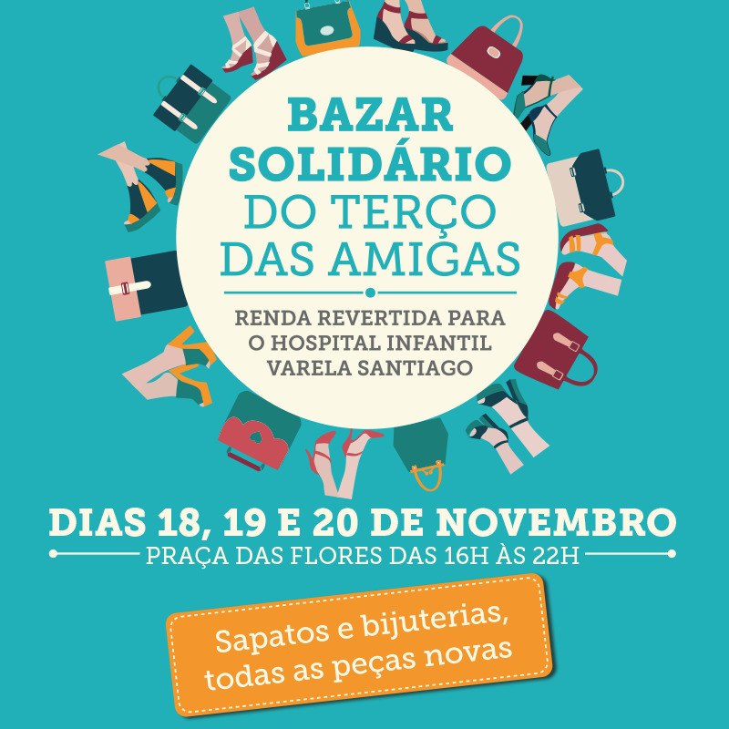 Grupo de voluntárias realiza Bazar solidário do Terço das Amigas para ajudar na ampliação e reforma da Casa Nazinha Lamartine