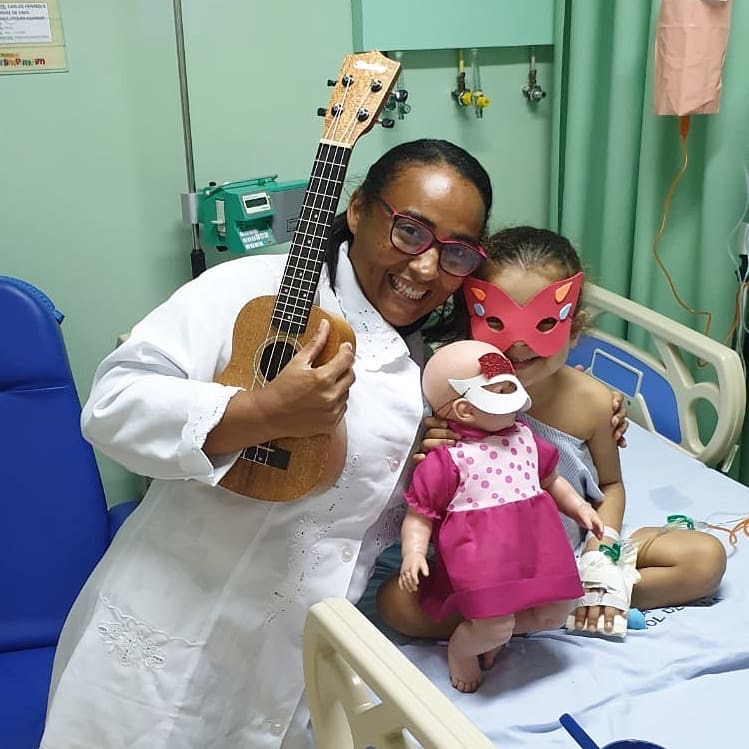 Hospital fica mais alegre no Carnaval