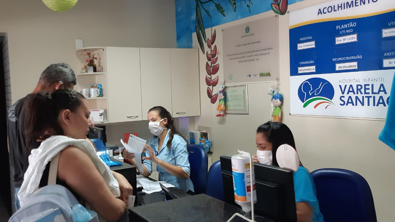 Hospital Infantil Varela Santiago limita preventivamente visitas a pacientes e suspende acesso de voluntários