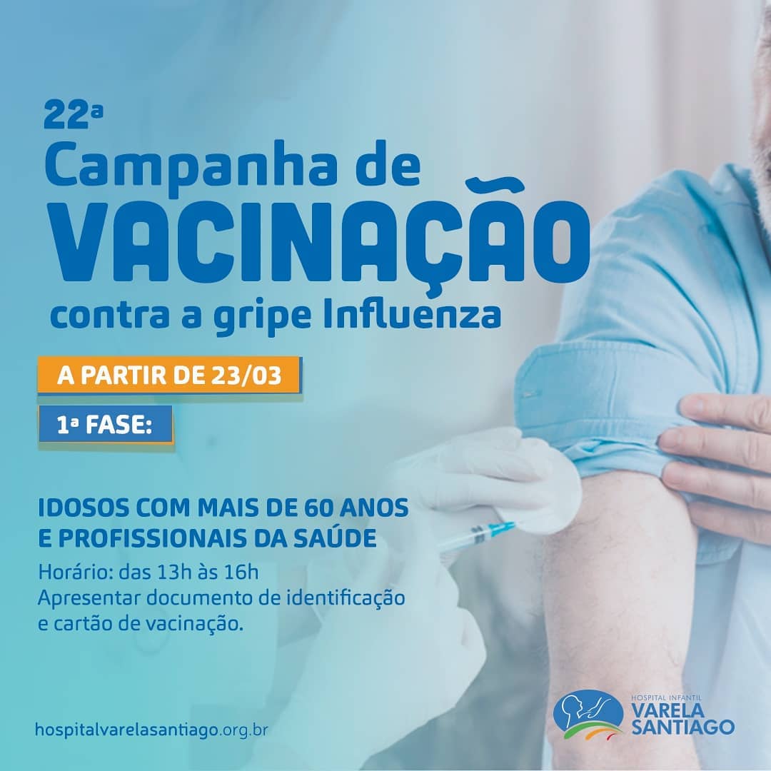 Campanha de vacinação contra a gripe Influenza