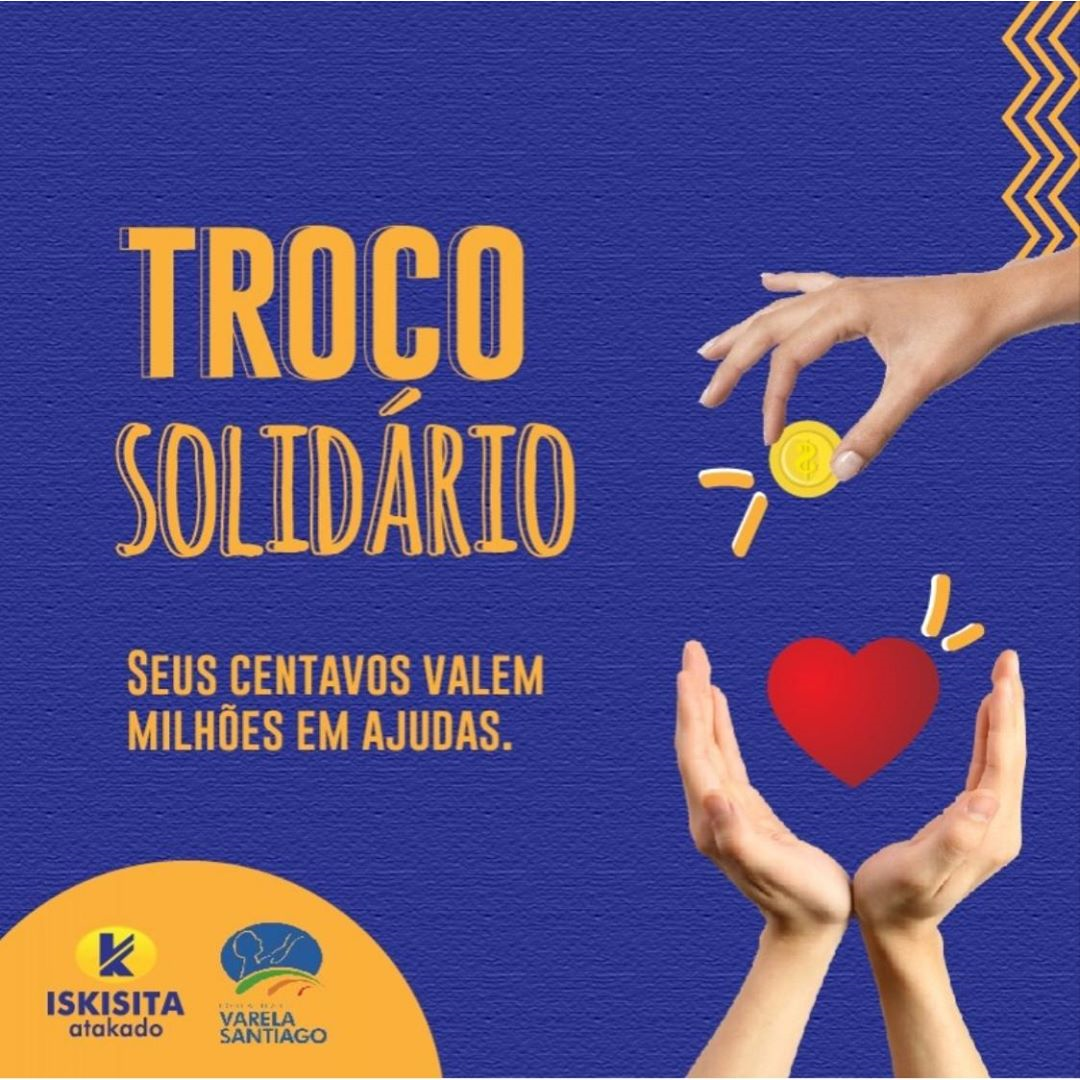 Mês de “Troco Solidário”