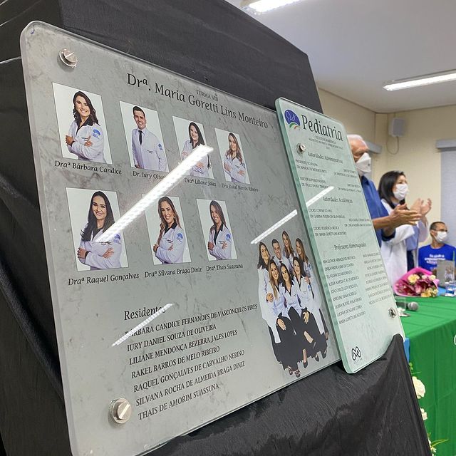 Formatura da VIII turma de Residência Médica em Pediatria do Hospital Infantil Varela Santiago